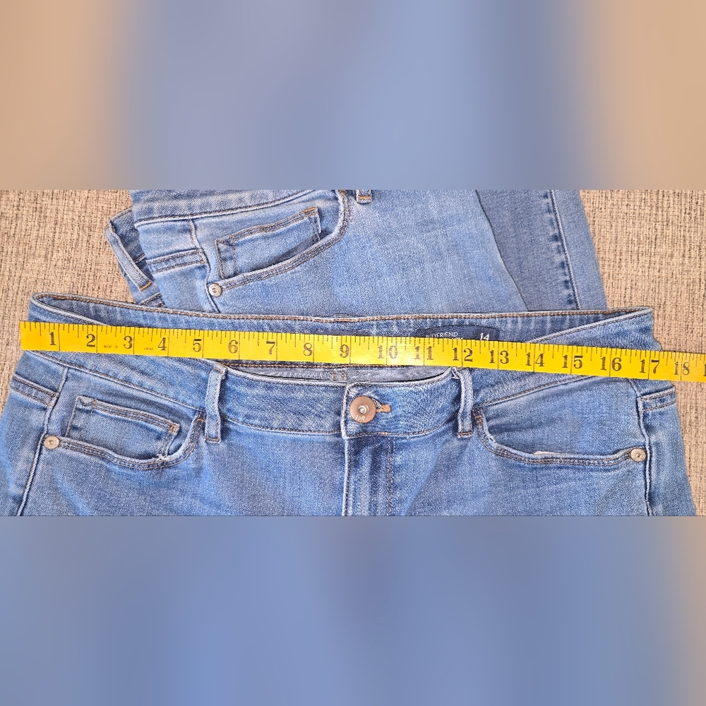 J. Jill 2 Pairs Boyfriend Women's Jeans 14 - Picture 5 of 6
